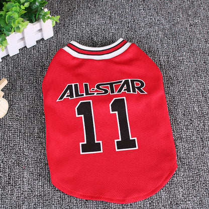 All-Star Dog Jersey for Small to Medium Breeds