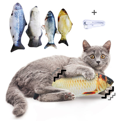 Interactive Flopping Fish Toy