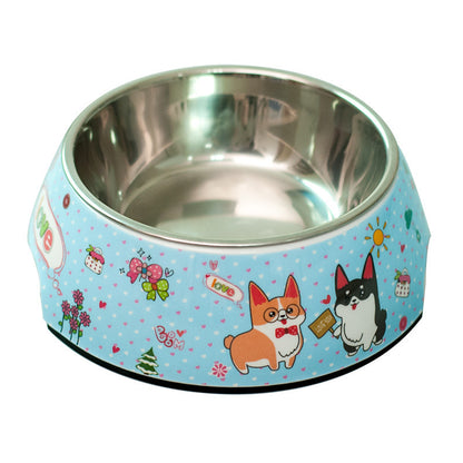 Modular Stainless Steel Pet Food Bowl