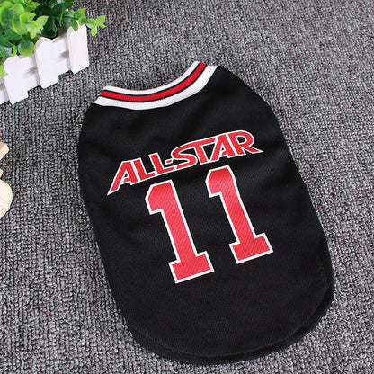 All-Star Dog Jersey for Small to Medium Breeds