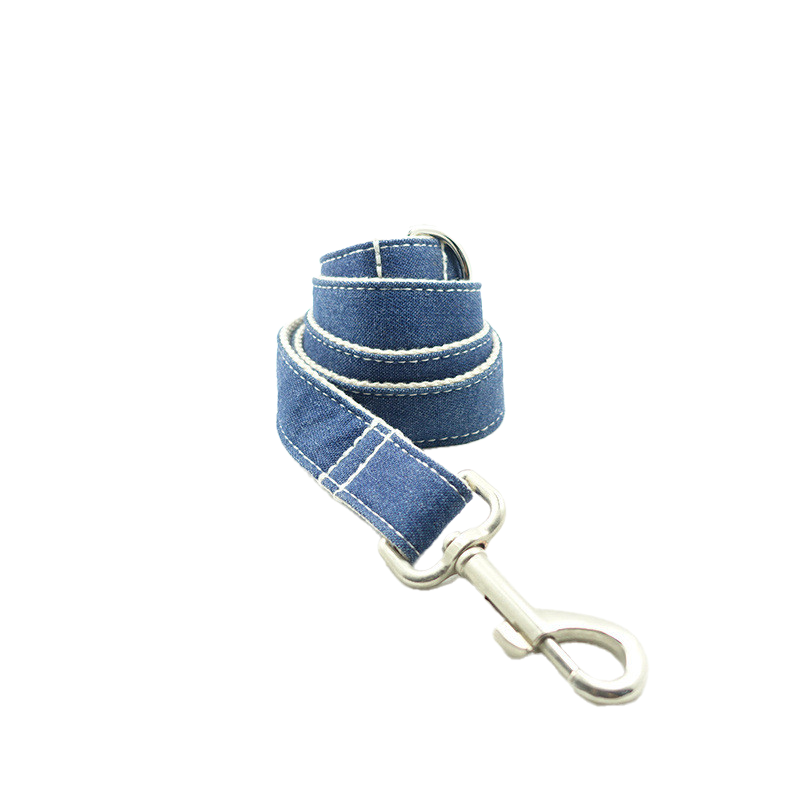 Blue Denim Dog Leash