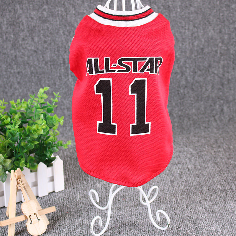 All-Star Dog Jersey for Small to Medium Breeds