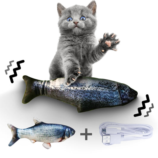 Interactive Flopping Fish Toy