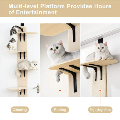 Mewoofun Compact Vertical Cat Climber