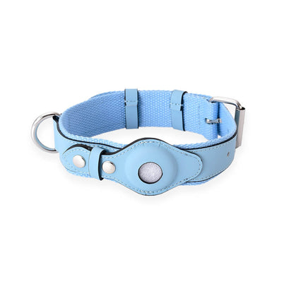 LeatherTracker Dog Collar