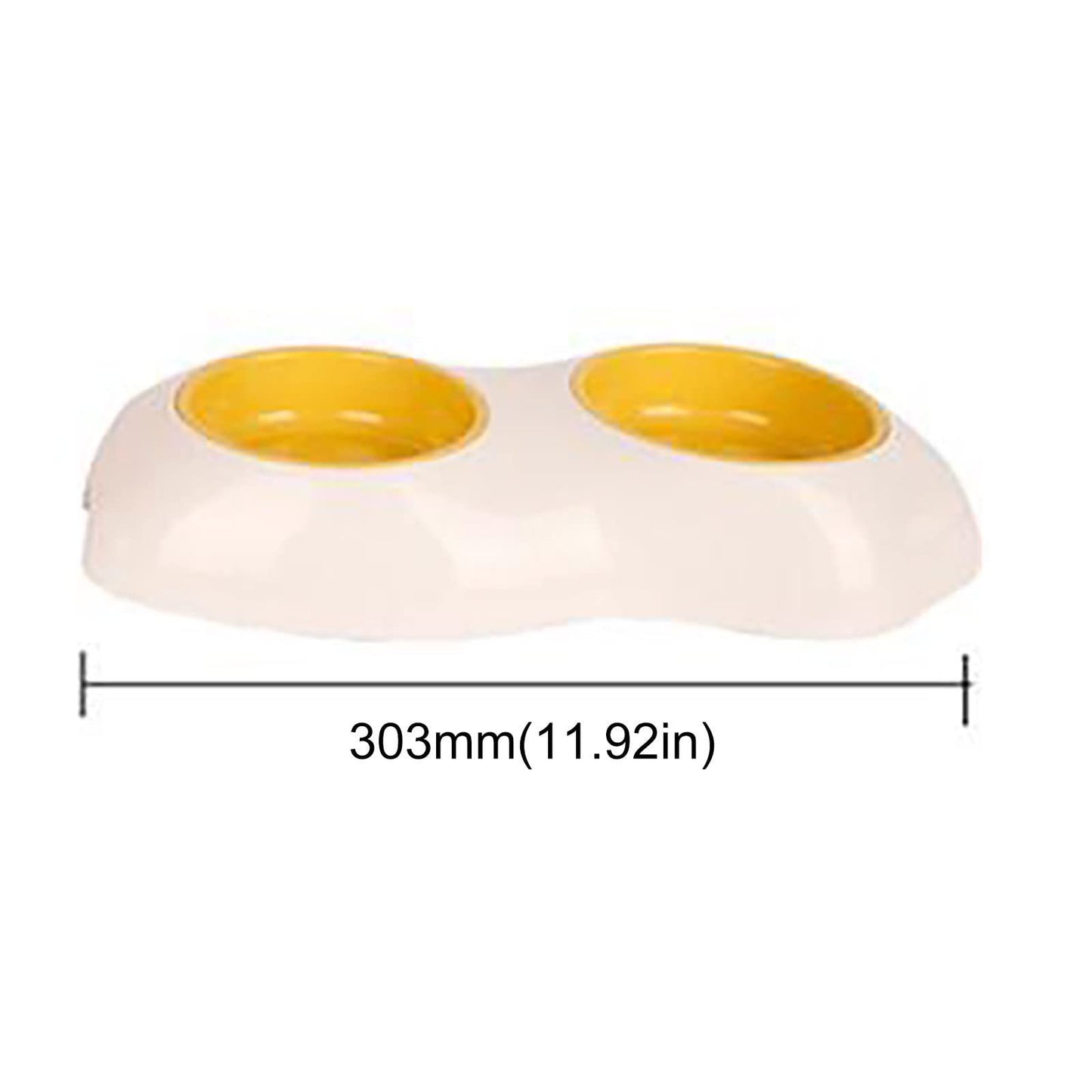 Egg Yolk Shaped Pet Feeding Bowl