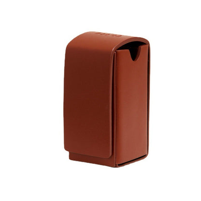 Luxurious Leather Bag Dispenser