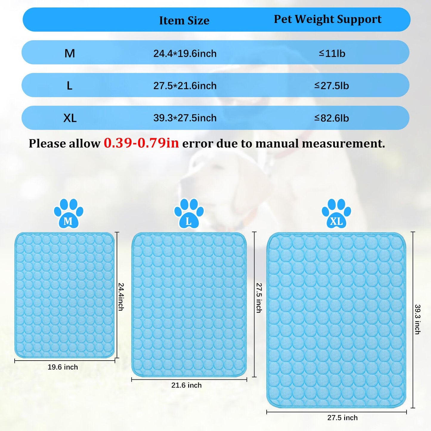 ChillPaws Pet Cooling Mat