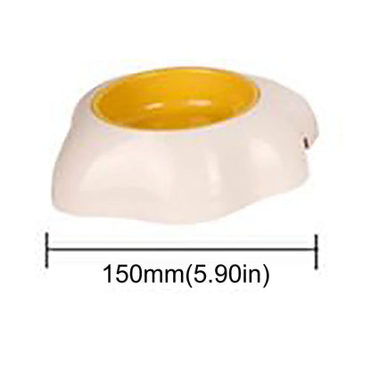 Egg Yolk Shaped Pet Feeding Bowl