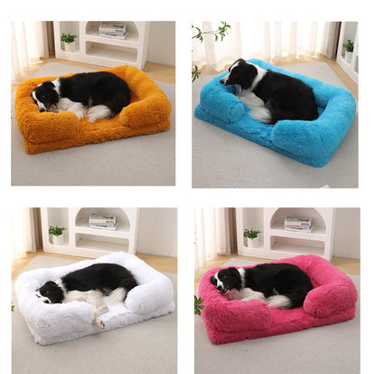 Plush Haven Dog Bed